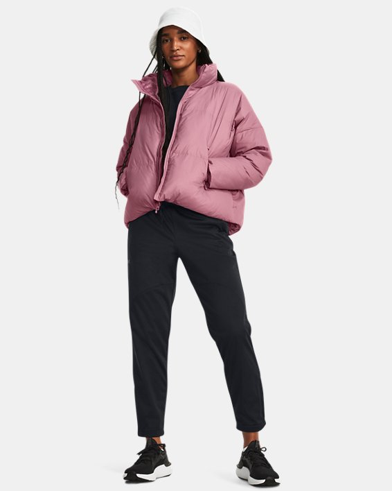 Women's ColdGear® Infrared Down Puffer Jacket, Pink, pdpMainDesktop image number 2